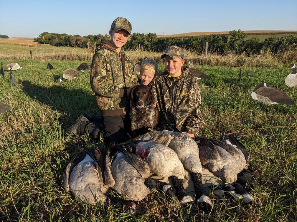 Dutch Iowa goose opener 2025